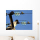 High-Voltage Insulator Blue Sky Wall Decal