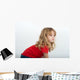 Blond Hair Wall Decal