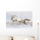 Silver-White Stallion Wall Decal