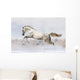 Silver-White Stallion Wall Decal