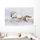 Silver-White Stallion Wall Decal