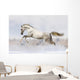 Silver-White Stallion Wall Decal