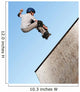 Boy Skateboarding Wall Mural