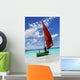 Sailing Into Blue Wall Decal