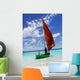 Sailing Into Blue Wall Decal