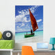 Sailing Into Blue Wall Decal
