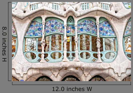 Casa Batll Barcelona Spain Wall Decal