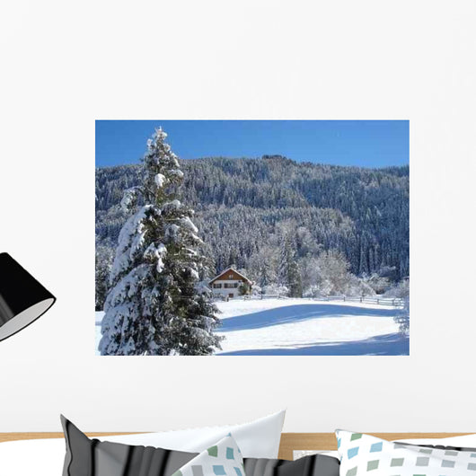 Montagne Chalet Wall Decal