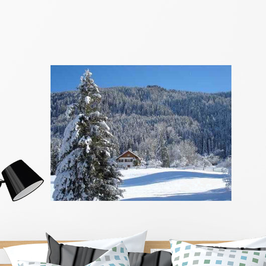 Montagne Chalet Wall Decal