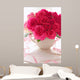Pink Roses Gift Wall Decal