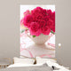 Pink Roses Gift Wall Decal