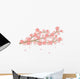 Pink Sakura Cherry Blossoms Wall Decal