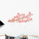 Pink Sakura Cherry Blossoms Wall Decal