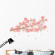 Pink Sakura Cherry Blossoms Wall Decal