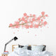 Pink Sakura Cherry Blossoms Wall Decal