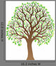 Tree With Green Leaves Wall Decal