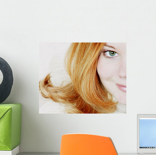 Woman's Face Wall Mural