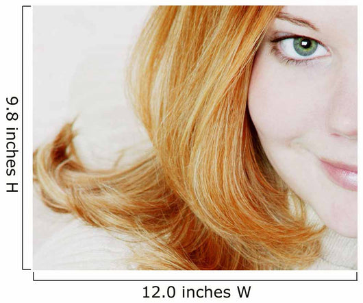 Woman's Face Wall Mural