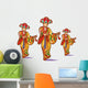 Okinawa Eisa Wall Decal