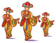 Okinawa Eisa Wall Decal