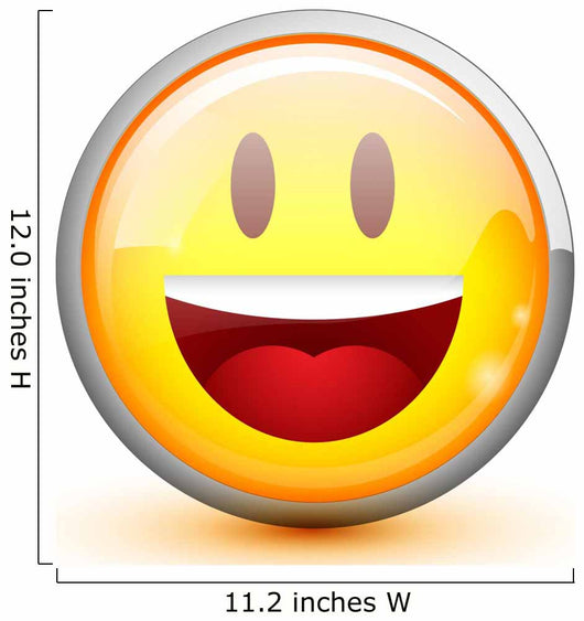 Smiley 7 Wall Decal