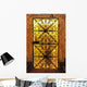 Wrought Iron Gate Wall Decal