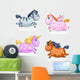 Magical Chubby Unicorn Wall Stickers Wall Decal