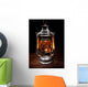 Antique Oil Lamp Wall Decal