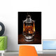 Antique Oil Lamp Wall Decal
