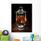 Antique Oil Lamp Wall Decal