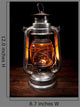 Antique Oil Lamp Wall Decal