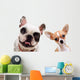 Chihuahua And French Bull Wall Decal