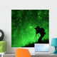 Silhouette Photographer Shooting Stars Wall Decal