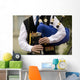 Bagpiper Wall Decal