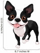 Boston Terrier Wall Decal