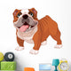 English Bulldog Wall Decal