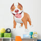 Pitbull Dog Wall Decal