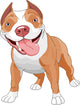 Pitbull Dog Wall Decal