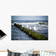 Seagulls Breakwater Wall Decal