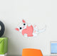 Valentine Kitten Wall Decal