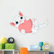 Valentine Kitten Wall Decal