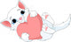 Valentine Kitten Wall Decal
