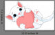 Valentine Kitten Wall Decal