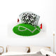3D Concept Football Gate Wall Decal