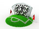 3D Concept Football Gate Wall Decal