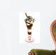 Chocolate Ice Cream Sundae Wall Decal