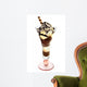 Chocolate Ice Cream Sundae Wall Decal