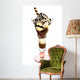 Chocolate Ice Cream Sundae Wall Decal
