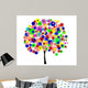 Colourful Tree Wall Decal