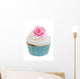 Rose Cupcake Wall Decal